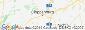 Cloppenburg map